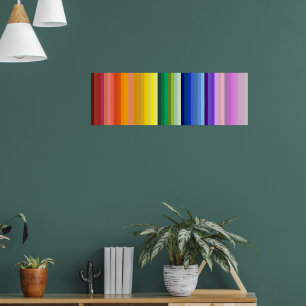 De Rainbow & More, een universum van kleuren 47 ti Poster
