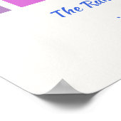 De Rainbow & More, een universum van kleuren 49 ti Poster (Hoek)