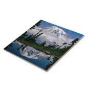 De Rainier van de berg is verbonden met een bergha Tegeltje (Zijkant)