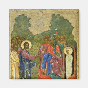 De Raising van Lazarus, Russisch icoon Magneet