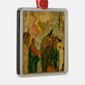 De Raising van Lazarus, Russisch icoon Metalen Ornament (Rechts)