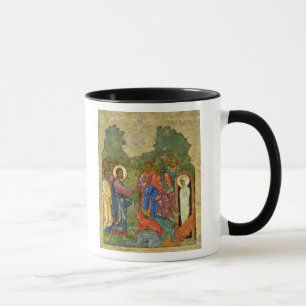 De Raising van Lazarus, Russisch icoon Mok