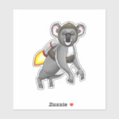 De Raket Koala Sticker (Vel)