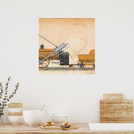 De Raket Poster (Keuken)