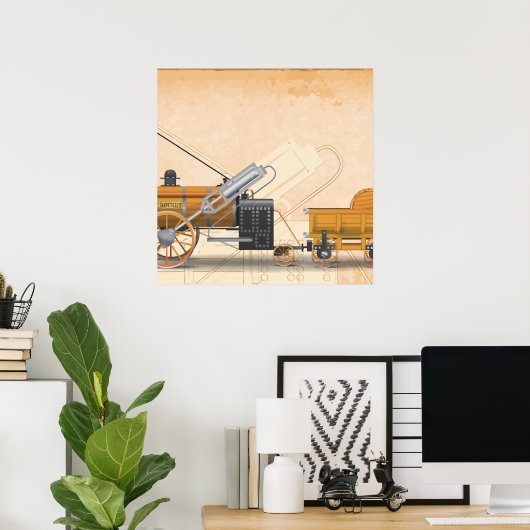 De Raket Poster (Thuiskantoor)