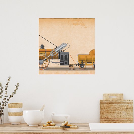 De Raket Poster (Keuken)