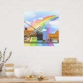 De Raket Poster (Keuken)