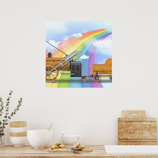 De Raket Poster (Keuken)