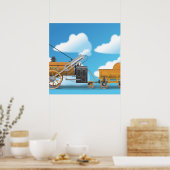 De Raket Poster (Keuken)