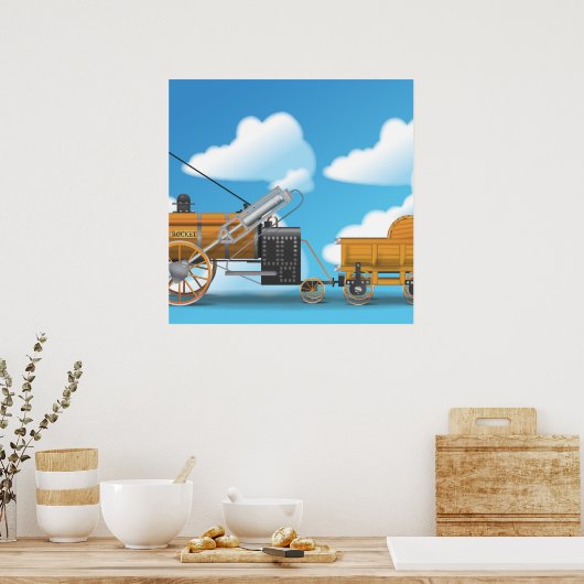 De Raket Poster (Keuken)
