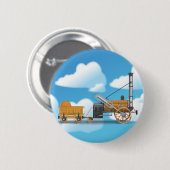 De Raket Ronde Button 5,7 Cm (Voorkant /achterkant)