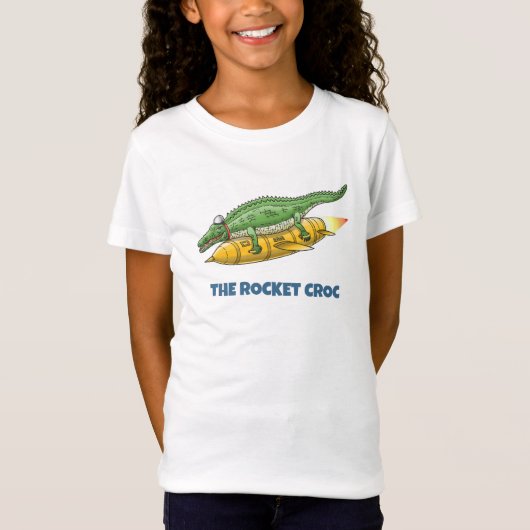 De Raketkrokodil T-shirt (Voorkant)