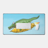 De Raketkrokodil's Bureaumat (Keyboard & Muis)