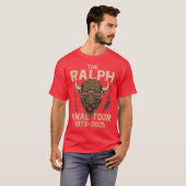 DE RALPH - LAATSTE TOUR T-SHIRT (Voorkant volledig)