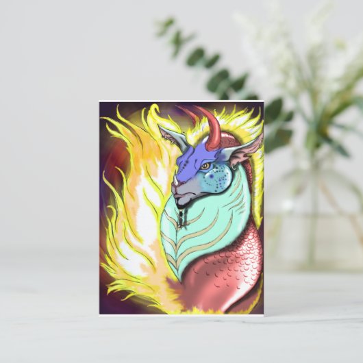 De Ram King Briefkaart (Staand voorkant)