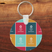 de ramadan rustig houden ! sleutelhanger (Voorkant)