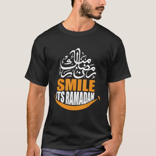De ramadanmoslim Eid Mubarak Islamitische Ramad gl T-shirt (Voorkant)