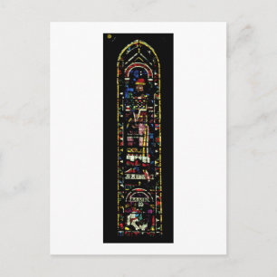 De ramen van de Noordtransept; het roos schildert  Briefkaart