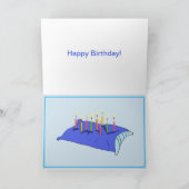 De rammelaars kneedt de Verjaardag van het Brood Kaart (Binnen)