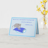 De rammelaars kneedt de Verjaardag van het Brood Kaart (Gele Bloem)