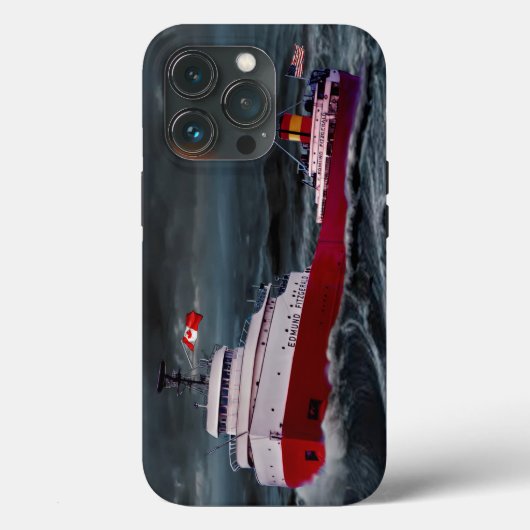 DE RAMPSPOED VAN DE EDMUND FITZGERALD Case-Mate iPhone CASE (Achterkant)
