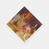 De Rams Tom Roberts 1890 Australische kunst horen Servet (Hoek)