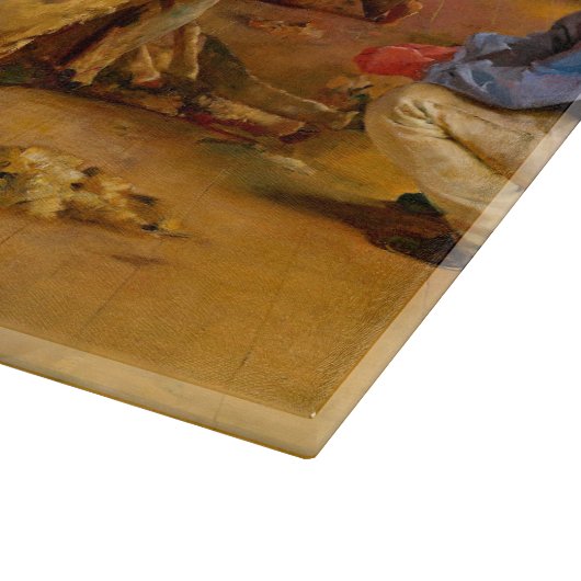 De Rams Tom Roberts 1890 Australische kunst horen Snijplank (Hoek)