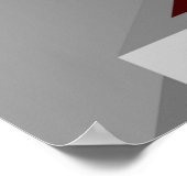 De rand (afdrukken) poster (Hoek)