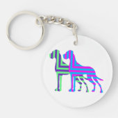 De Rand Dog Sleutelhanger (Voorkant)