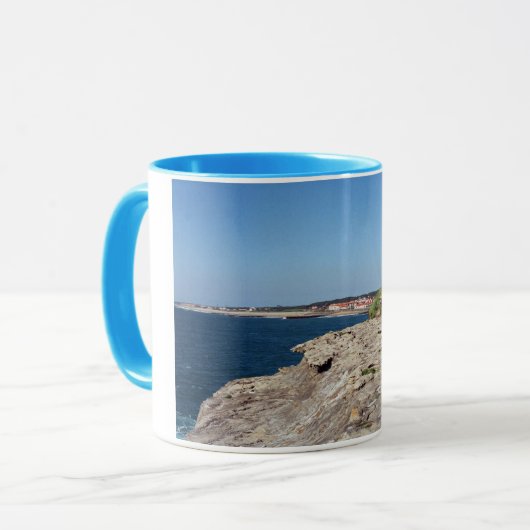 De rand mok (Voorkant links)