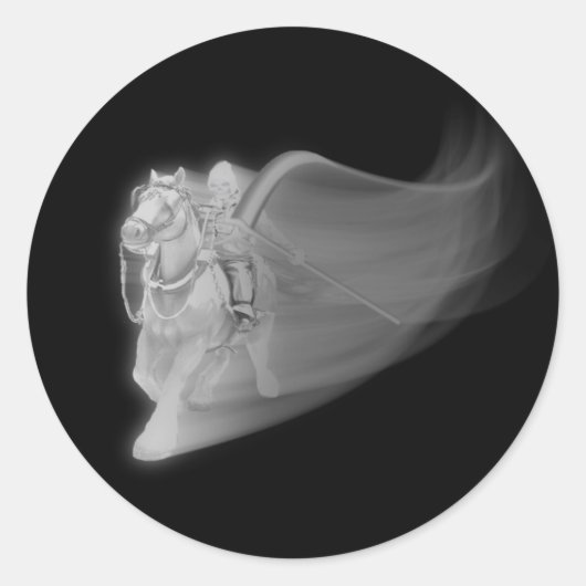 De Rand Reaper komt weer terug Ronde Sticker (Voorkant)