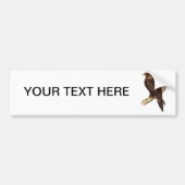 De rand van de adelaar. Een schitterende vogel van Bumpersticker (Voorkant)