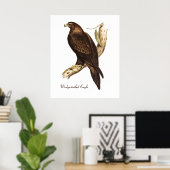 De rand van de adelaar. Een schitterende vogel van Poster (Thuiskantoor)