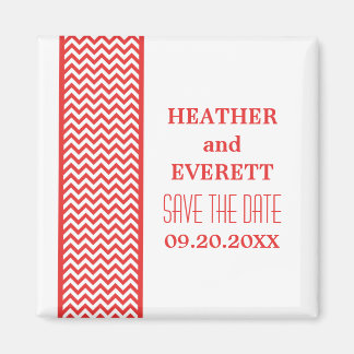 De Rand van de Chevron bewaart de Datum Magnet