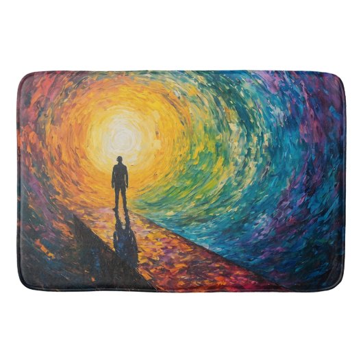 De rand van de dimensie badmat (Voorkant)