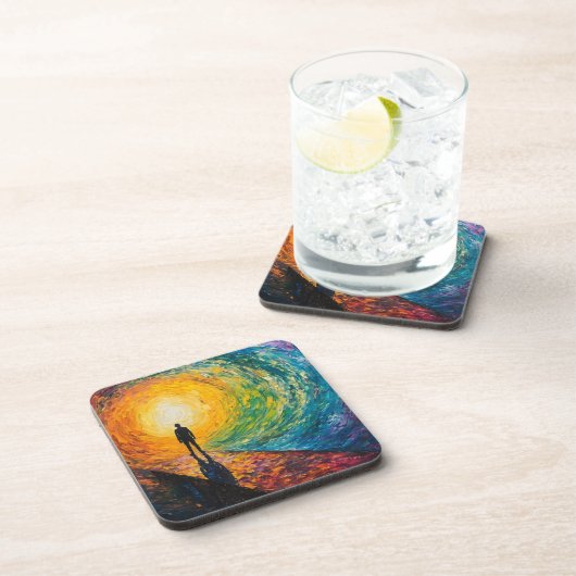 De rand van de dimensie bier onderzetter (Rechterzijde)