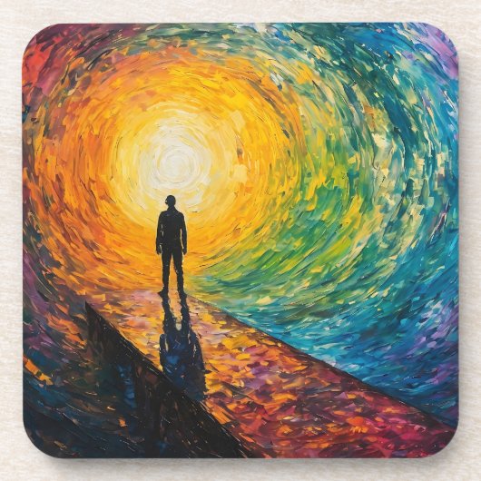 De rand van de dimensie bier onderzetter (Voorkant)