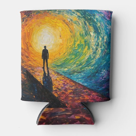 De rand van de dimensie blikjeskoeler (Voorkant)