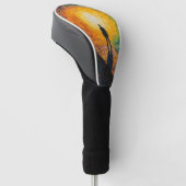 De rand van de dimensie golfheadcover (Schuin)