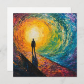 De rand van de dimensie kaart (Voorkant / Achterkant)