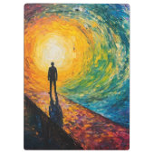 De rand van de dimensie klembord (Achterkant)