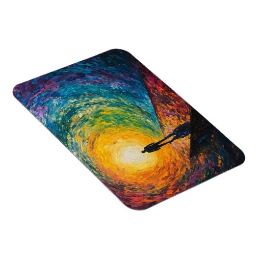 De rand van de dimensie magneet (Rechterzijde)