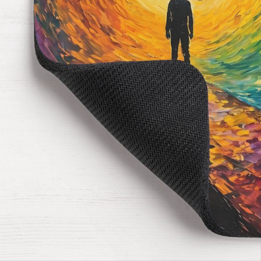 De rand van de dimensie muismat (Hoek)