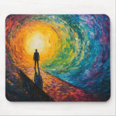 De rand van de dimensie muismat (Voorkant)