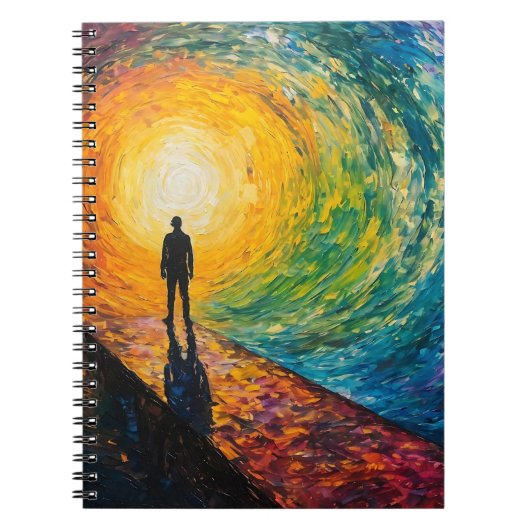 De rand van de dimensie notitieboek (Voorkant)