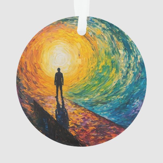 De rand van de dimensie ornament (achterkant)