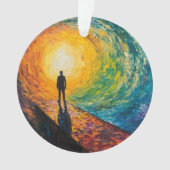 De rand van de dimensie ornament (voorkant)