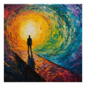 De rand van de dimensie perfect poster (Voorkant)