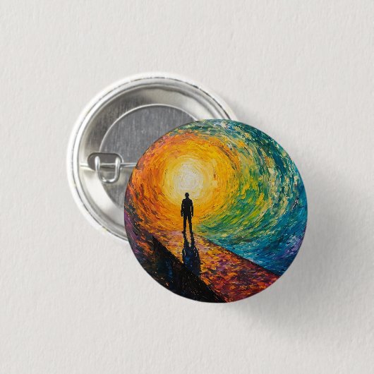 De rand van de dimensie ronde button 3,2 cm (Voorkant /achterkant)