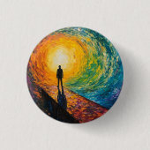 De rand van de dimensie ronde button 3,2 cm (Voorkant)